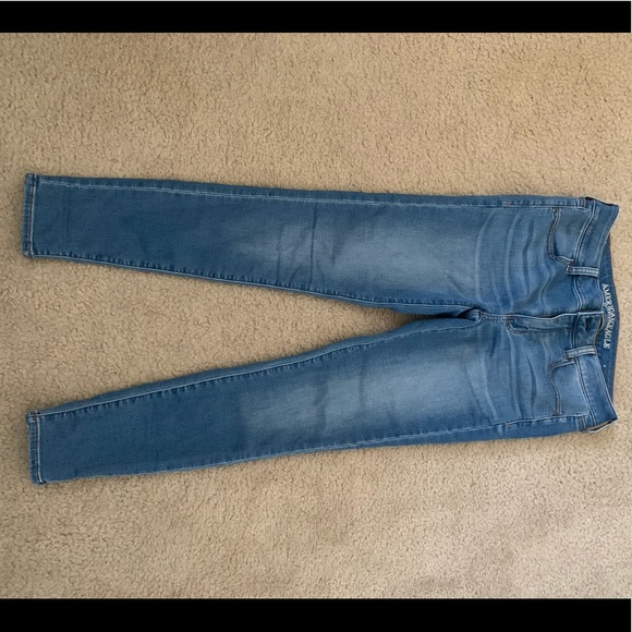 American Eagle Jegging Light Colored Jeans Size 8 - Picture 1 of 5